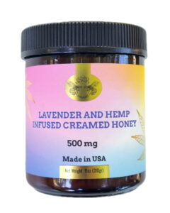 Lavender and Hemp Infused Creamed Honey